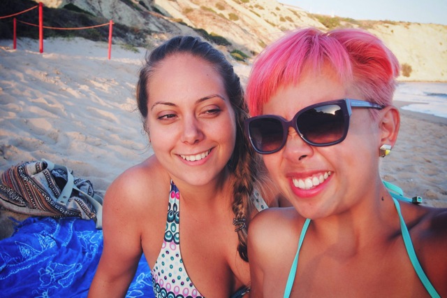 us at mareta beach.jpg us at mareta beach