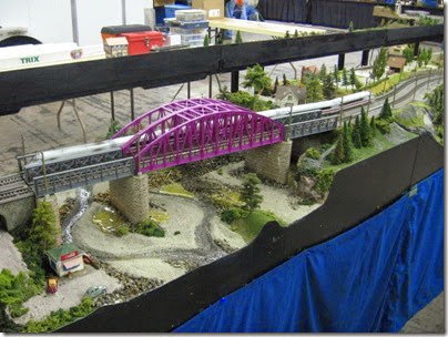 IMG_5553 Truss Bridge on the SwissRail HO-Scale Layout at the WGH Show in Portland, OR on February 18, 2007