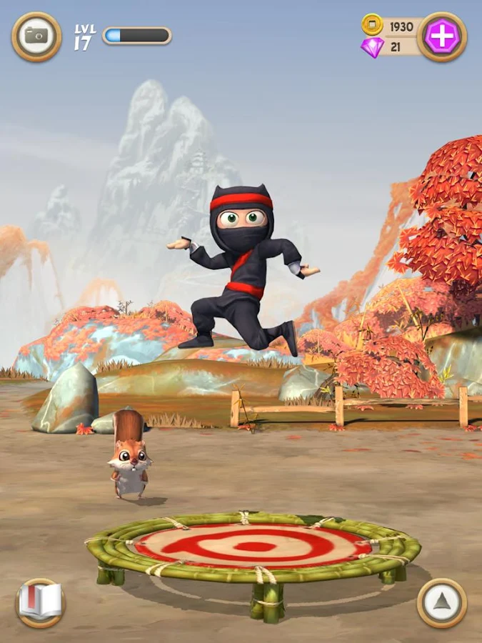 Clumsy Ninja - Screenshot