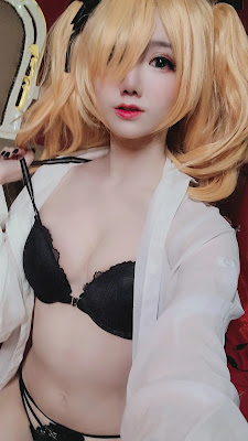 Coser@Sally多啦雪 (Sally Dorasnow) Fischl Gothic Lingerie