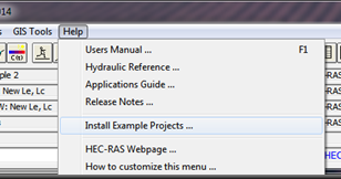 hec ras example projects