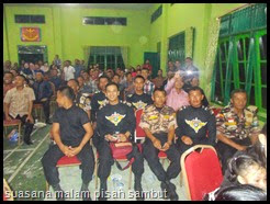 suasana malam lepas sambut danyon