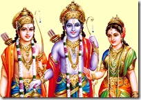 Sita, Rama and Lakshmana