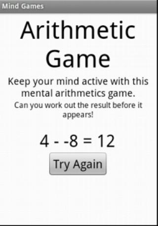 Mind Games - mental arithmetic