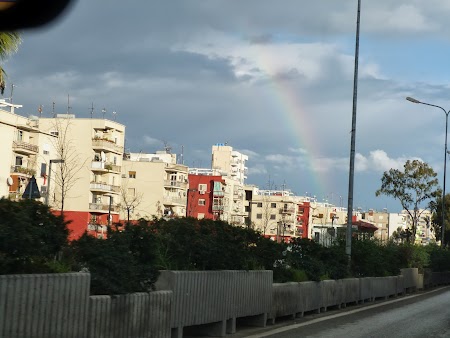 Obiective turistice Albania:. Curcubeu la Durres
