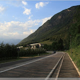 Straße nach Merano