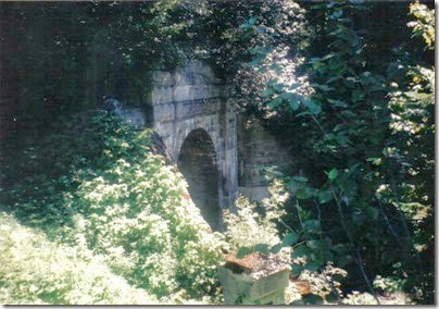 West Portal of the old Cascade Tunnel in 2000