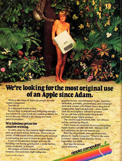 Реклама компьютера Apple