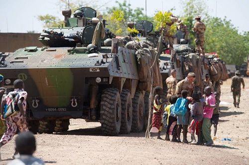 Французские военные в Мали