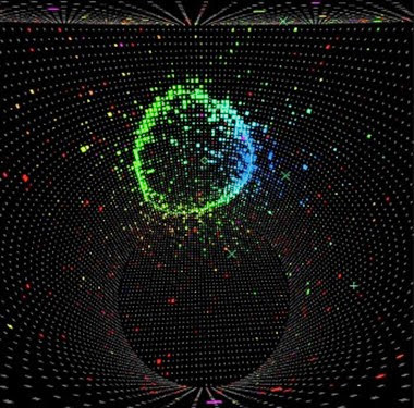 neutrino de elétron aparece no detector Super Kamiokande