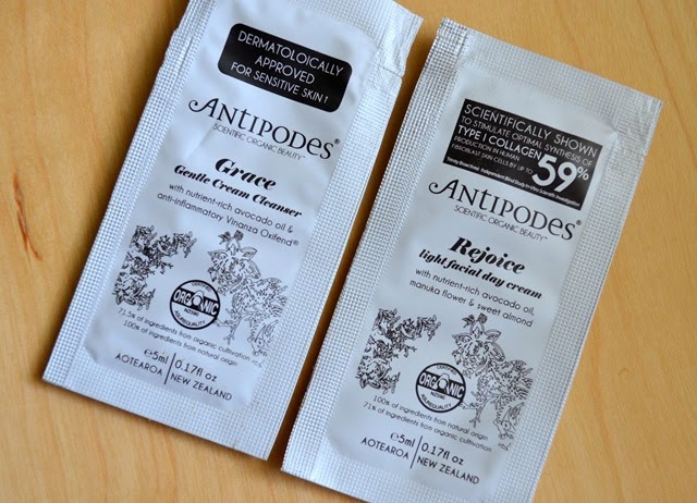 Antipodes Day Cream and Cleanser
