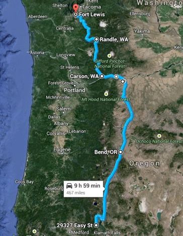 map to fort lewis