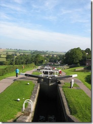 Foxton from the top lock