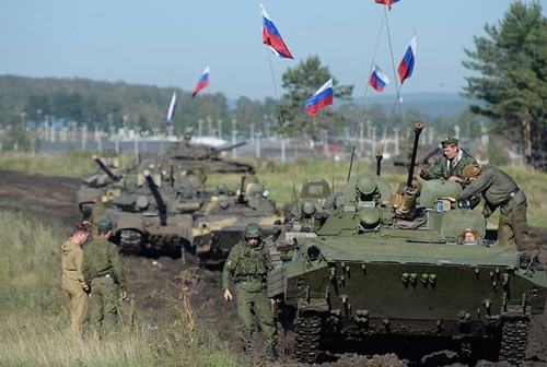 "Мирная миссия-2013": Фотографии российских военных