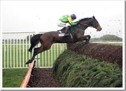 16 March Kauto jumping