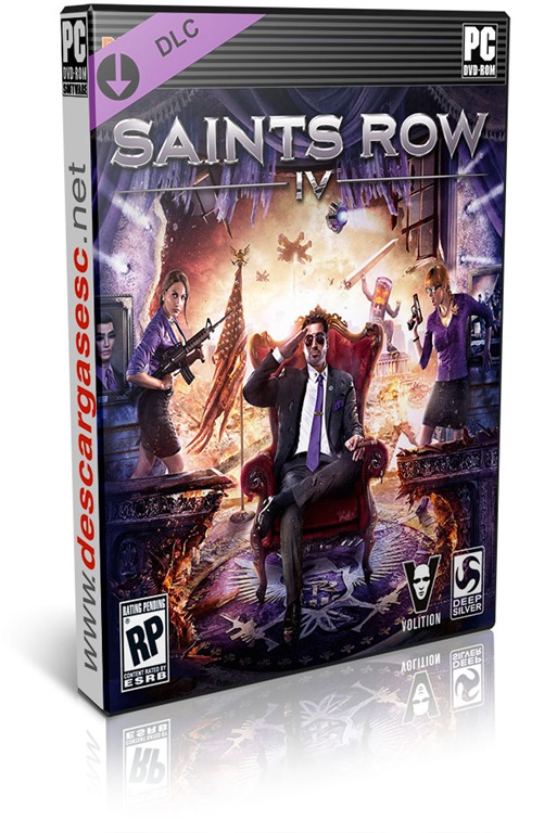 Saints Row IV Update 4 and GAT V DLC-RELOADED-PC-cover-box-art-www.descargasesc.net