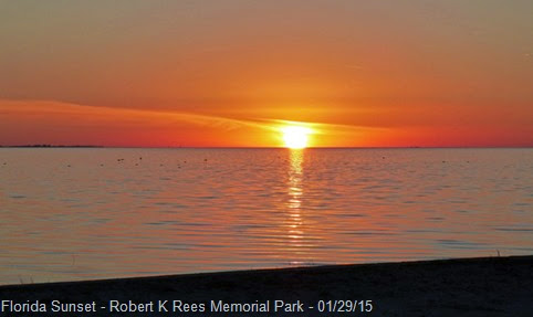 Florida Sunset - Robert K Rees Memorial Park 