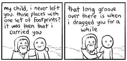 Footprints with Jesus