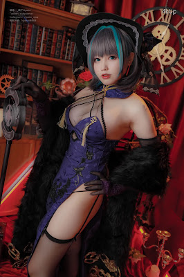 Coser@Nyako喵子 柴郡旗袍