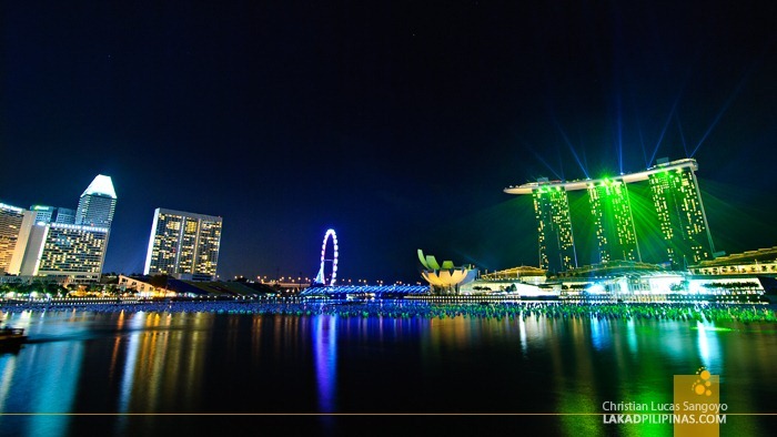 The Marina Bay Sands at Singapore's Marina Bay