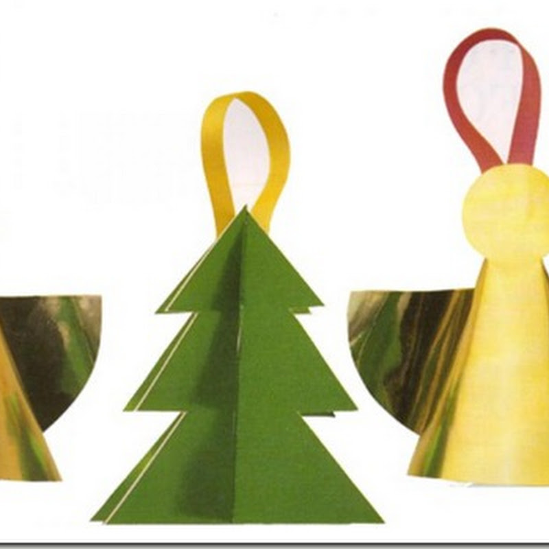 Manualidades navidad para niños: adornos para el árbol