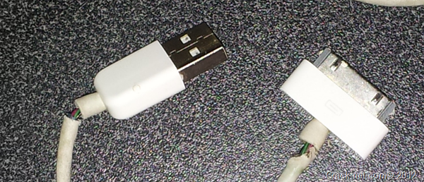 cable USB iphone