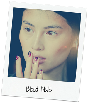 blood nails