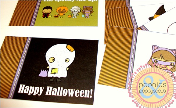 halloween flip book