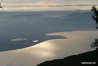 Le delta de la rivière Ruzizi qui se déverse dans Lac Tanganyika, Sud Kivu, 2006.