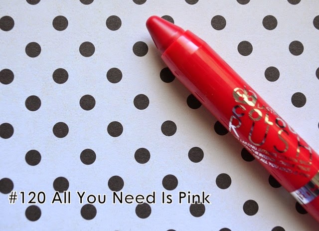 rimmel london colour rush all you need is pink