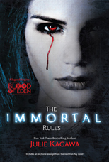The Cover of The Immortal Rules by Julie Kagawa