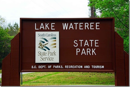 Lake Wateree Sign