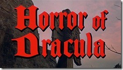 Horror of Dracula Title