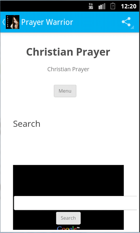 Where can you download a prayer-of-the-day app?