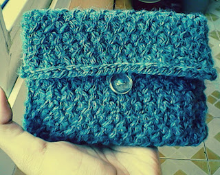 Free pattern: knitted pouch | Holy's stuff