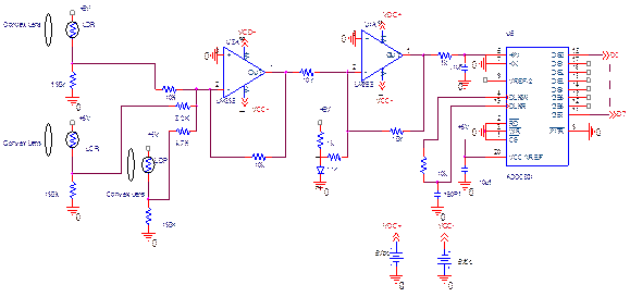Color Sensor circuit diagram