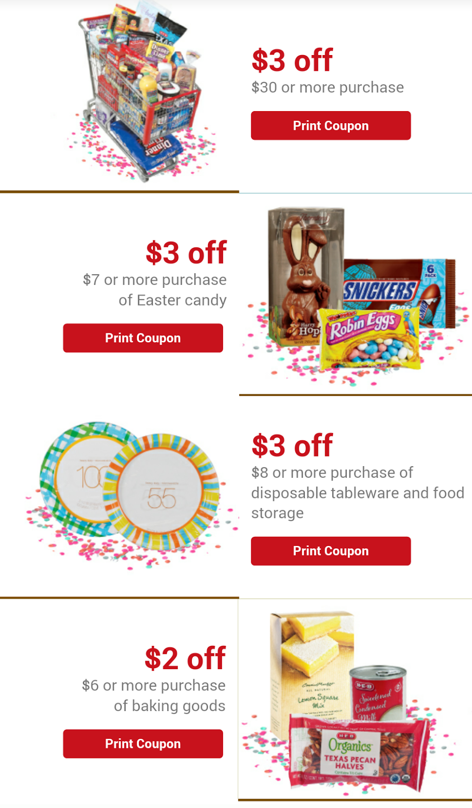 Melissa's Coupon Bargains HEB 11 in Coupons to Fill your Basket!