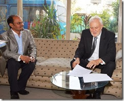 Shamim Masih, interviews Peter Heyward, Australian High Commissioner in Islamabad