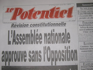Journal Le Potentiel.