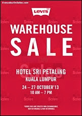 Levi's Warehouse Sale 2013 Fashion Malaysia Deals Offer Shopping EverydayOnSales