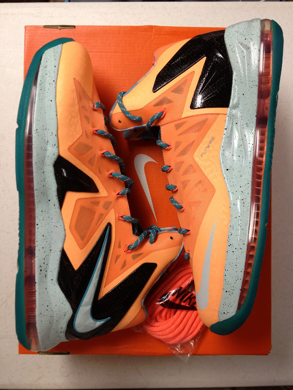lebron x elite peach jam