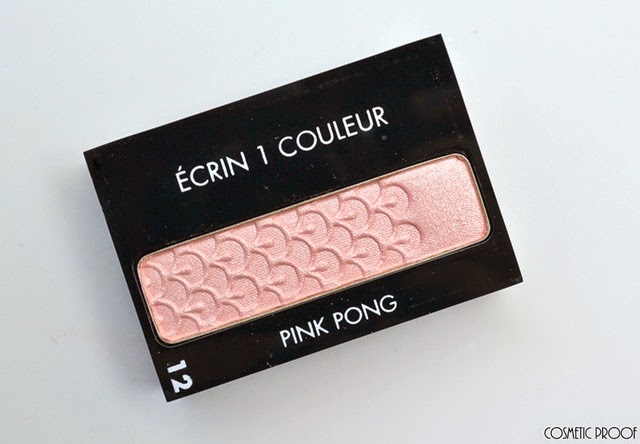 Guerlain Ecrin 1 Couleur Pink Pong Review Swatches Makeup Look (2)