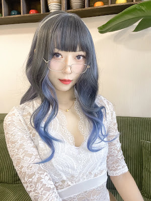 Coser@Money冷冷 No.033 白蕾丝长裙