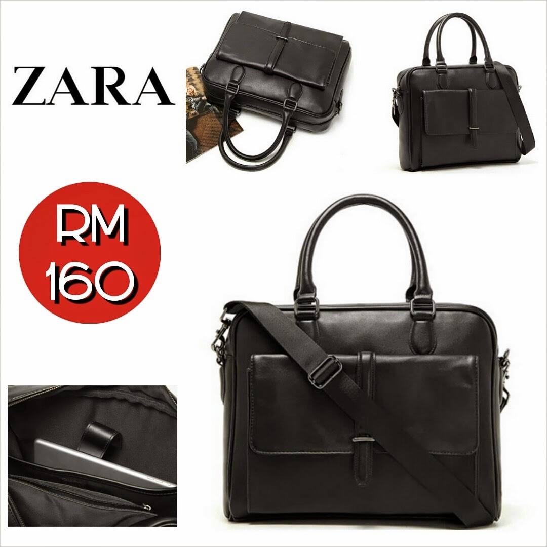 ZARA MAN Bag (Black) SOLD OUT! SHANTEK COLLECTION