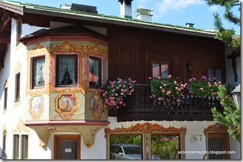 Oberammergau. Fachadas y Balcones pintados - DSC_0489