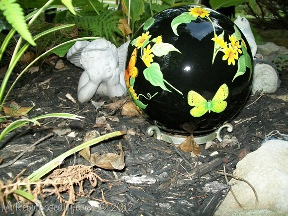 repurposed bowling ball
