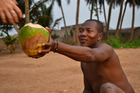 5.Voluntar in Africa: pe plaja in Togo