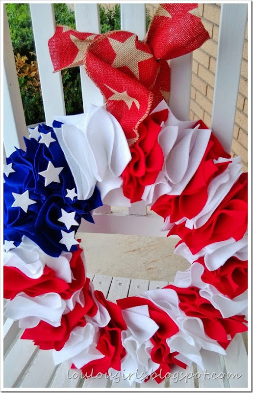 How To Make Our 4th of July Wreath