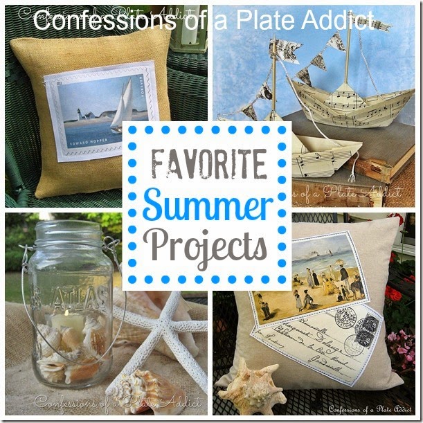 CONFESSIONS OF A PLATE ADDICT Fun and Easy Summer Projects CONFESSIONS OF A PLATE ADDICT Fun and Easy Summer Projects
