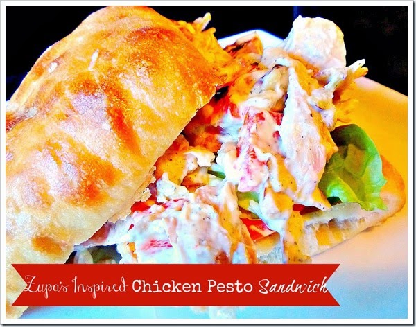 Chicken Pesto Sandwich